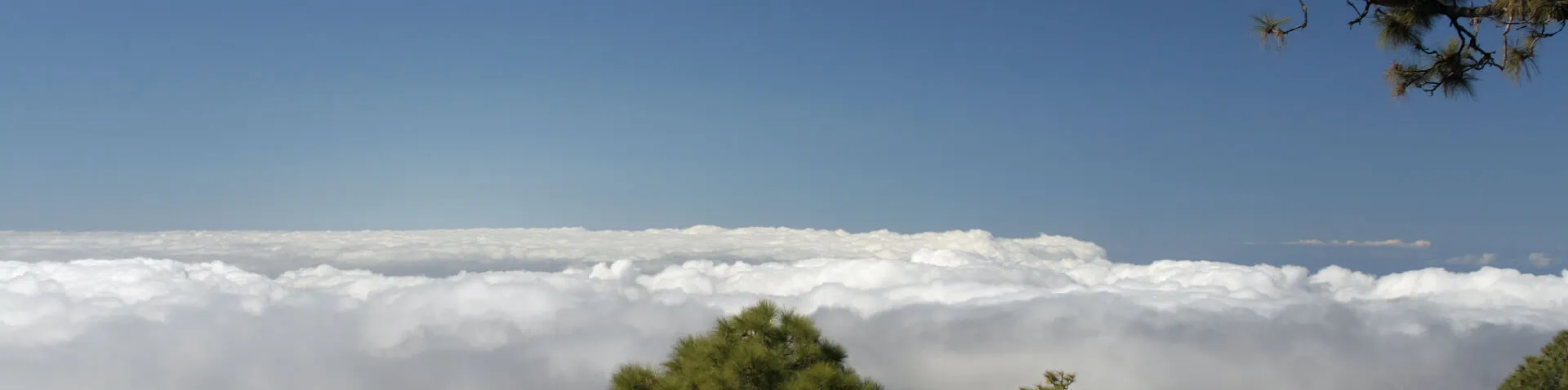 Landschaftsfotografie Bild vom Himmel über den Wolken