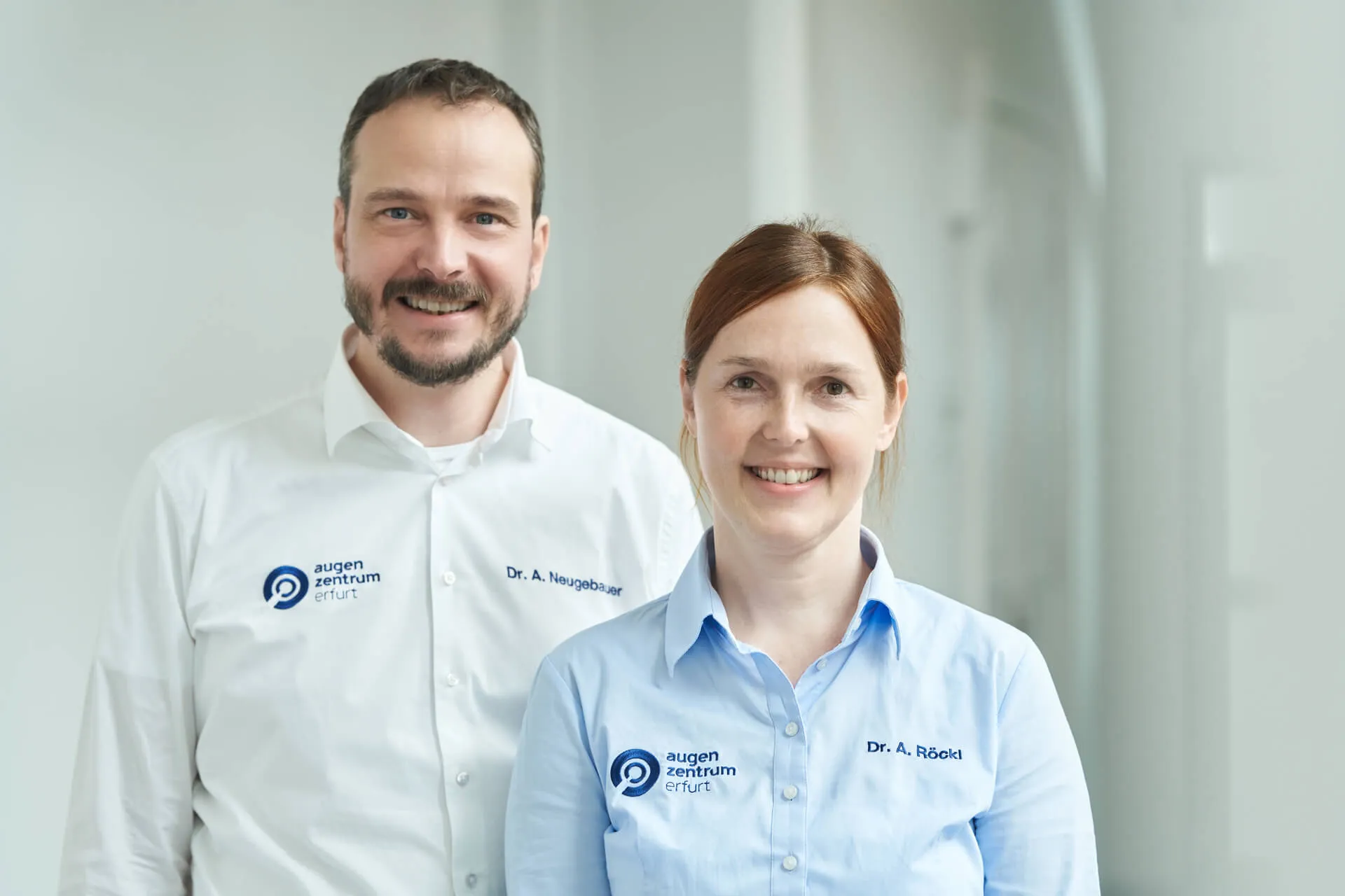 v. l. n. r. Herr Dr. Neugebauer, Frau Dr. Röckl